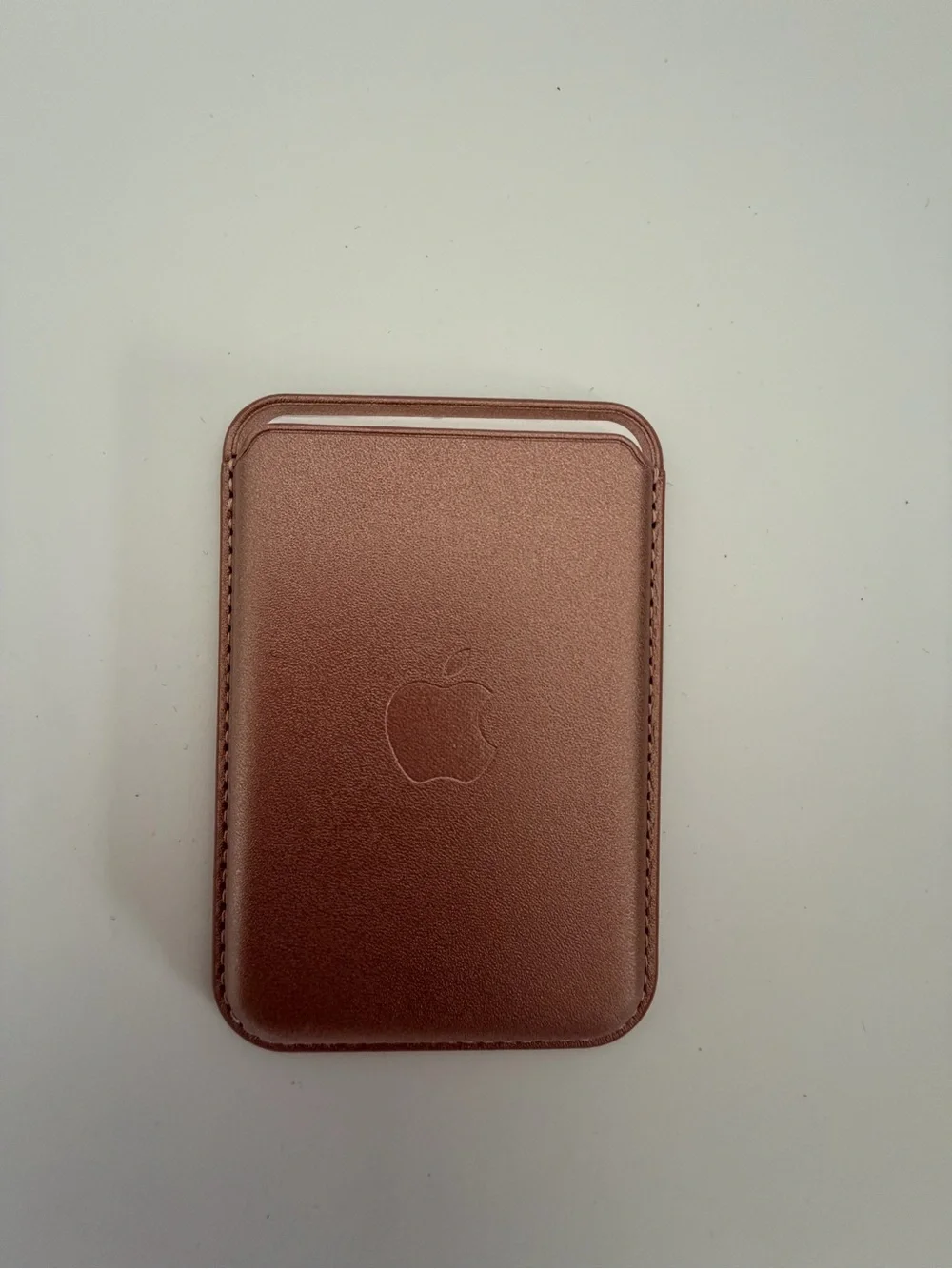 Apple Leather MagSafe Wallet - Rose Gold